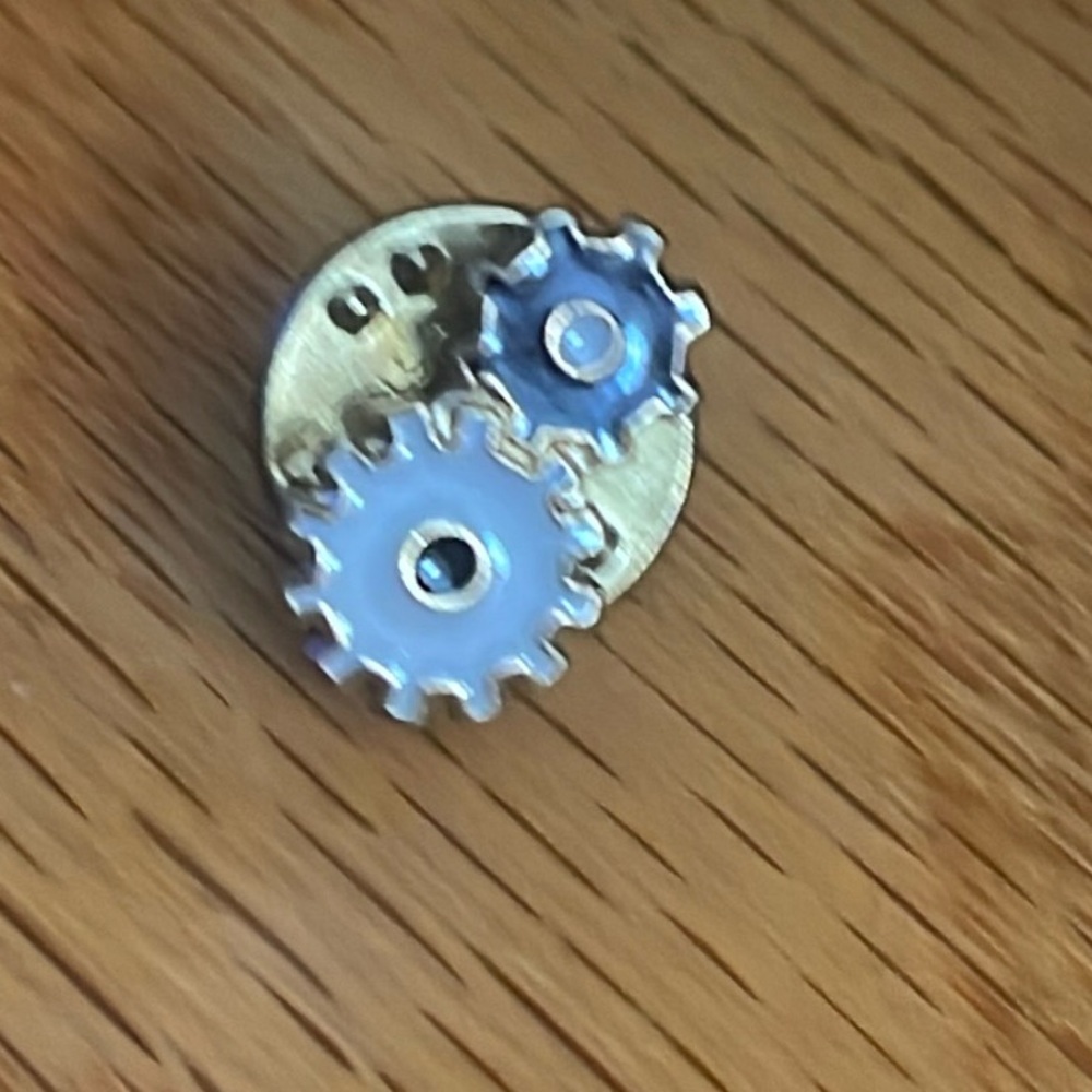 Vintage Webelos Boy Scouts Metal Enamel ‘Engineering’ Pin